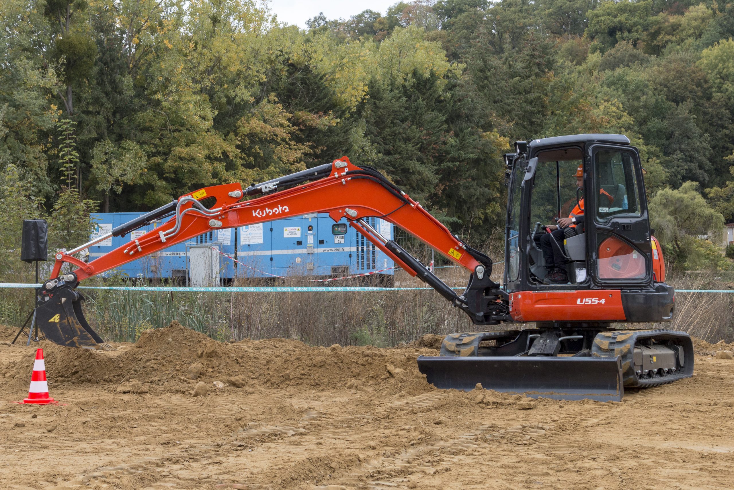 Minikoparka KUBOTA U50-5